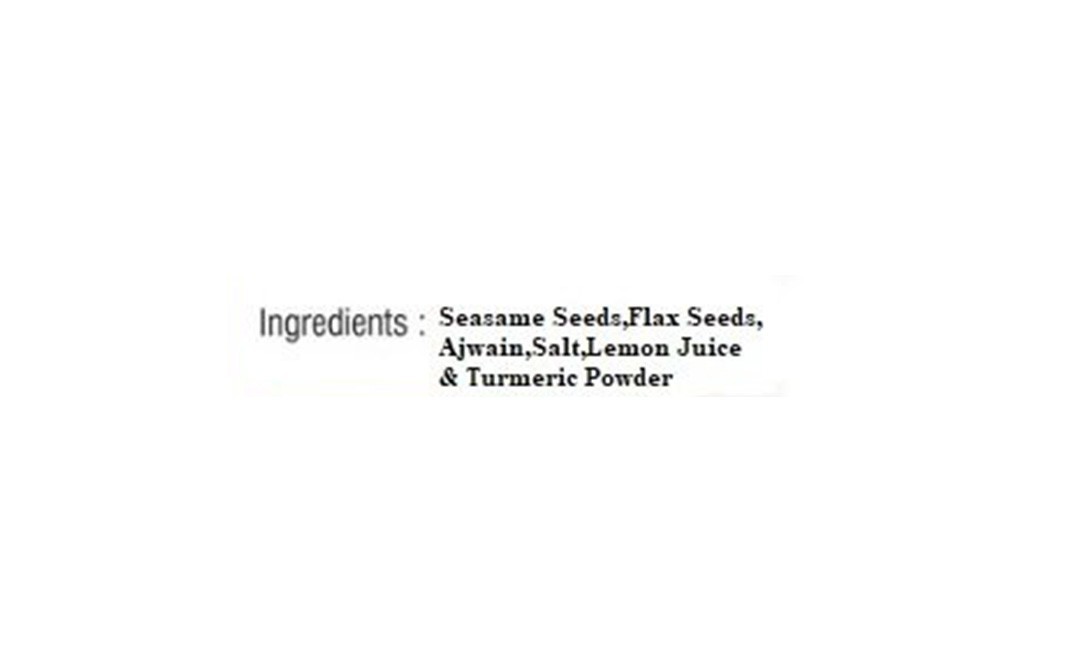 Healthy Khurak Sesame Seeds, Ajwain Flavor   Pack  400 grams